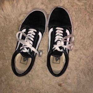 Size six old school vans